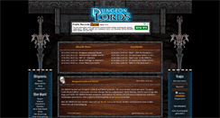 Desktop Screenshot of dungeon-lords.com
